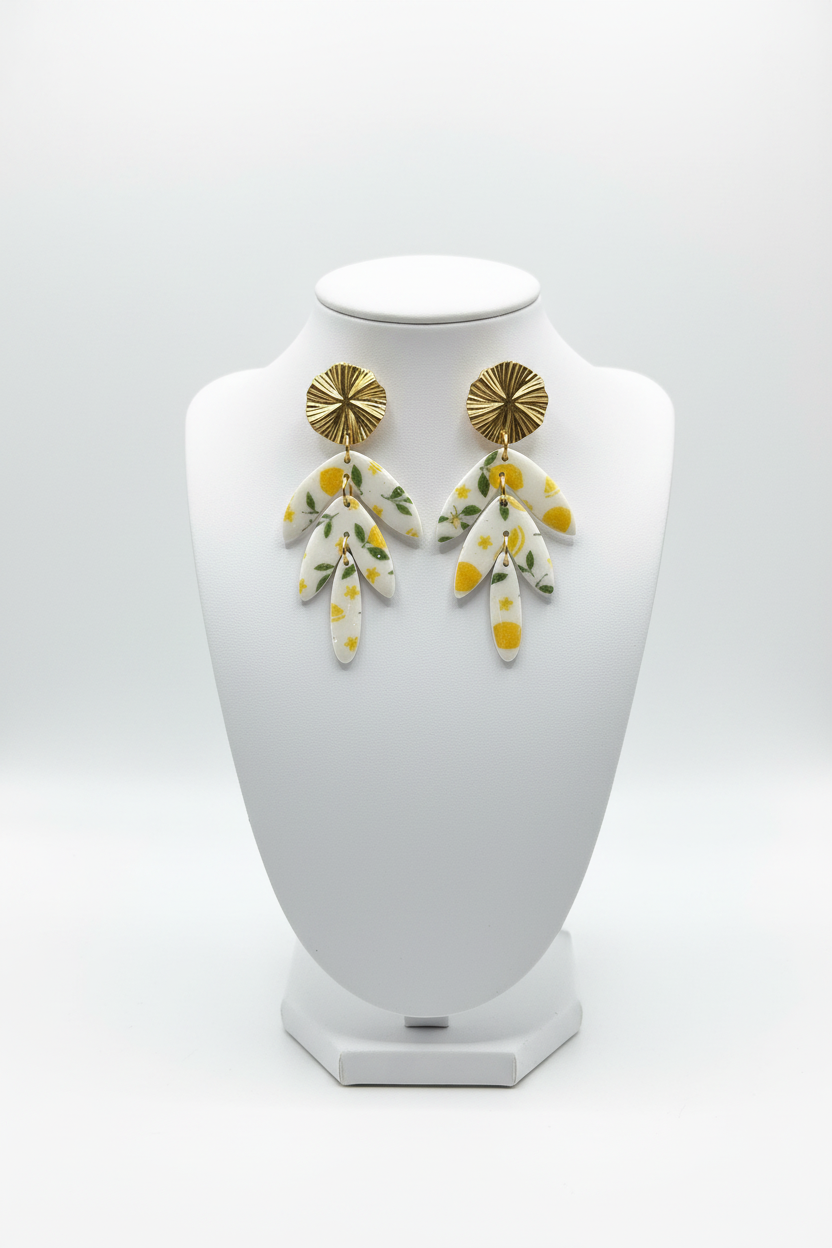 Boucles d’oreilles Tulipes