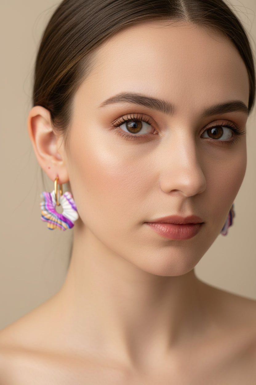 Boucles d’oreilles Jardin suspendu
