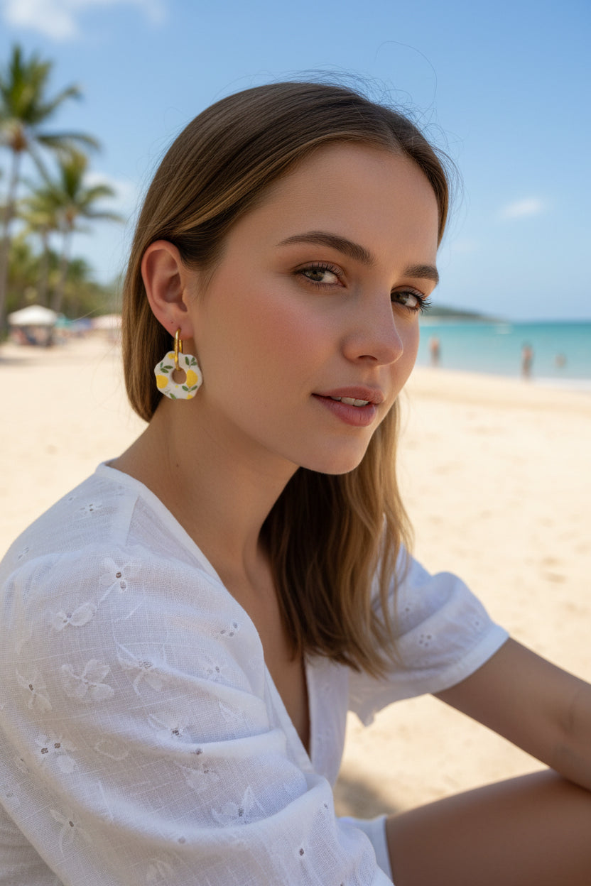 Boucles d’oreilles Vague