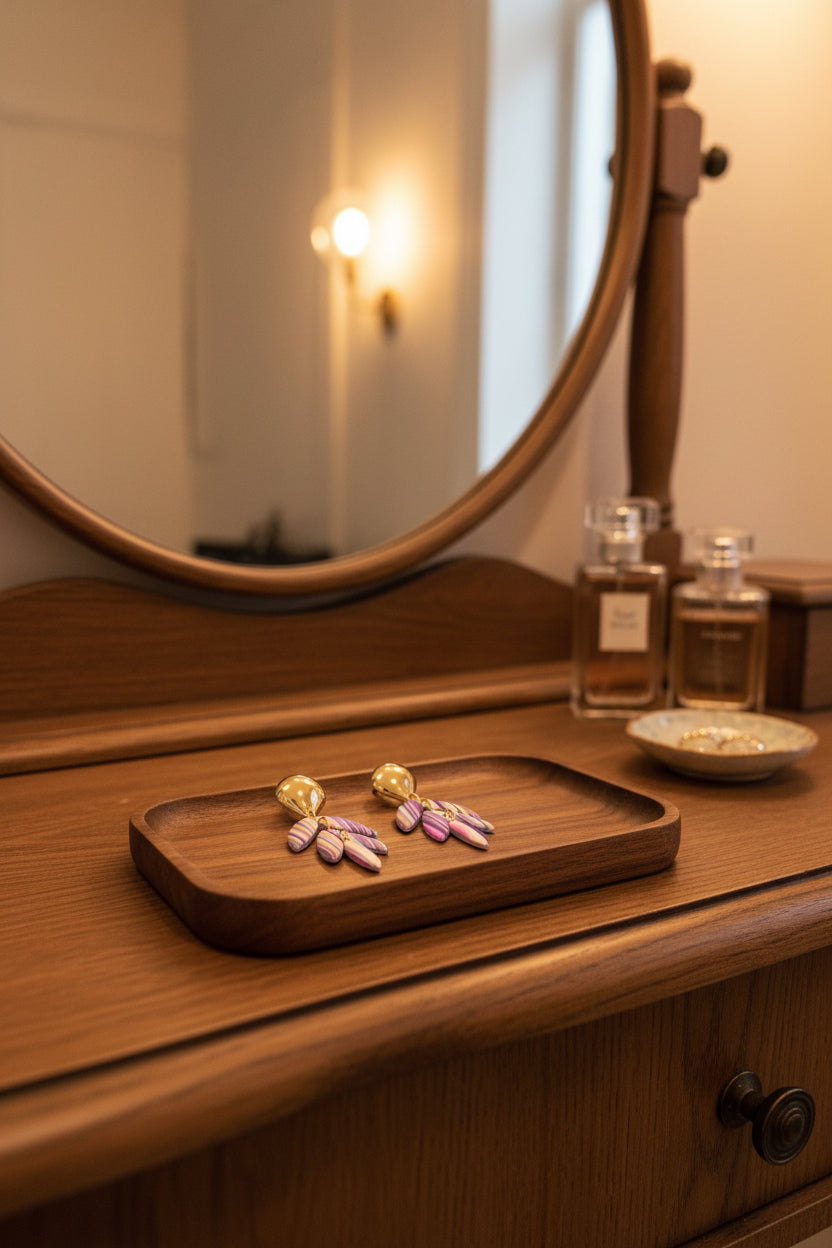 Boucles d’oreilles Tulipes