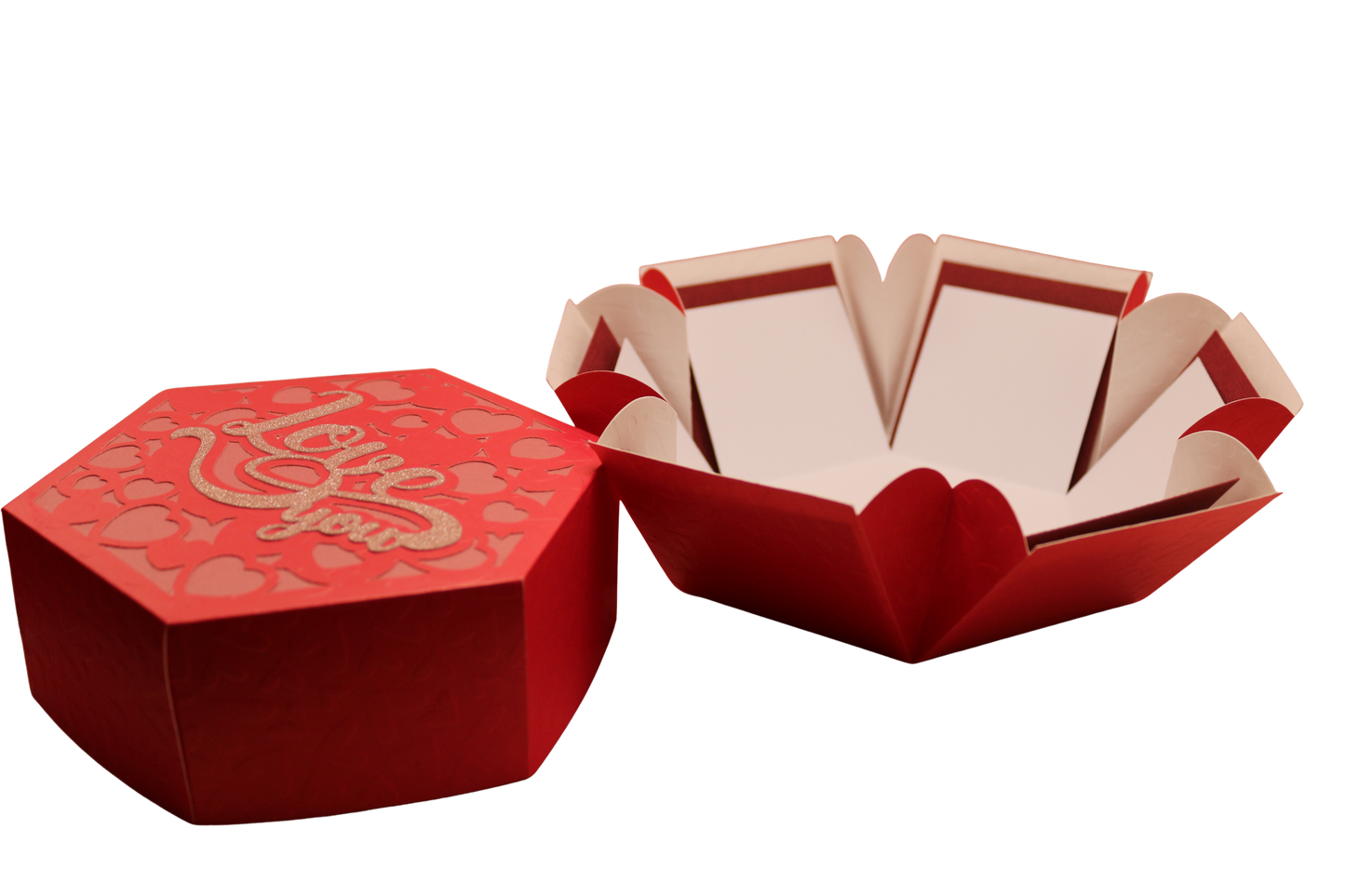 Boîte d'explosion St Valentin