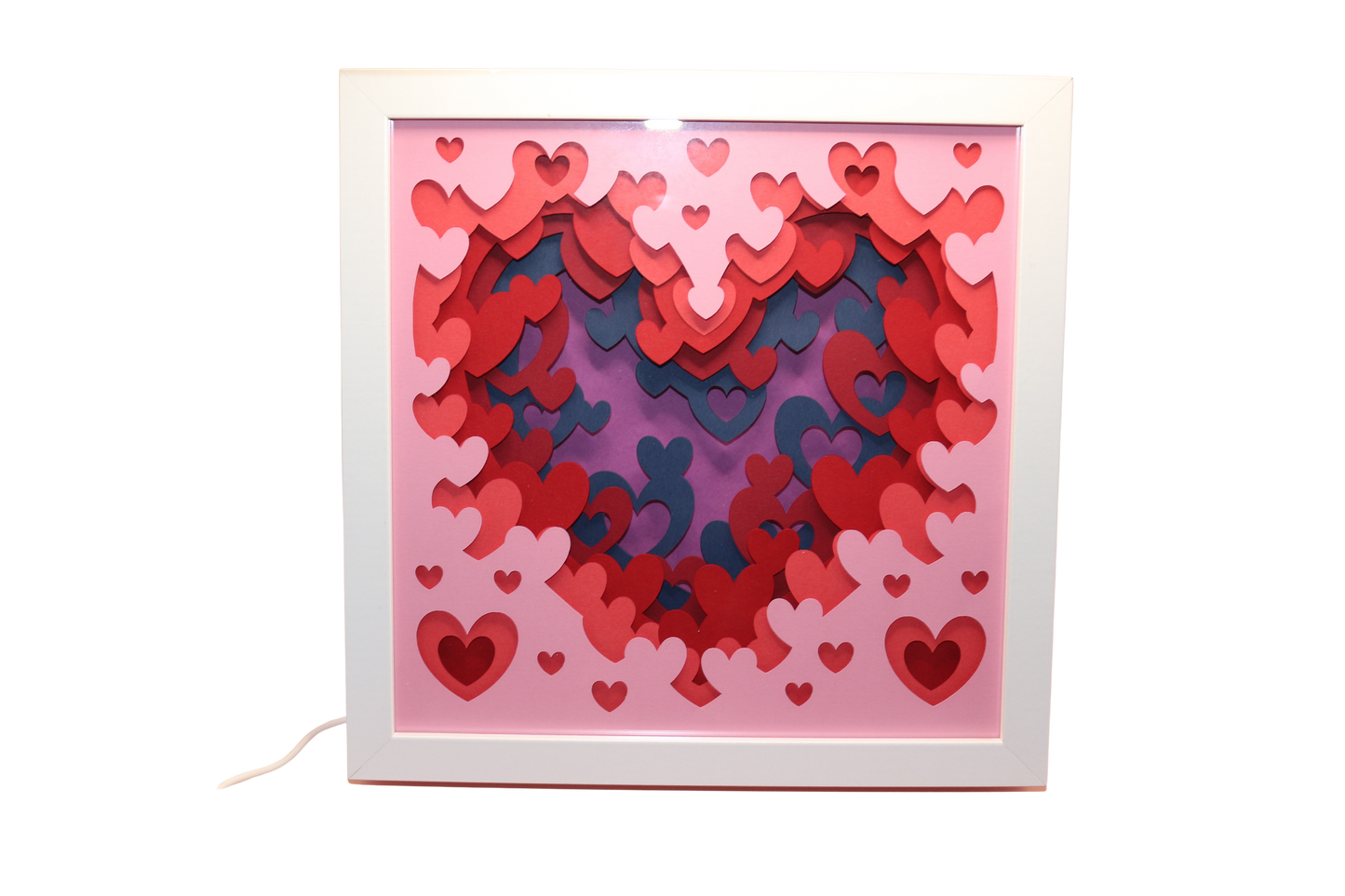 Lightbox Multitudes de Cœurs : un cadeau pour célébrer l'Amour