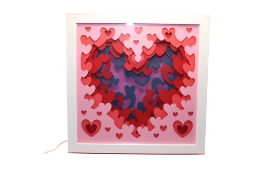 Lightbox Multitudes de Cœurs : un cadeau pour célébrer l'Amour