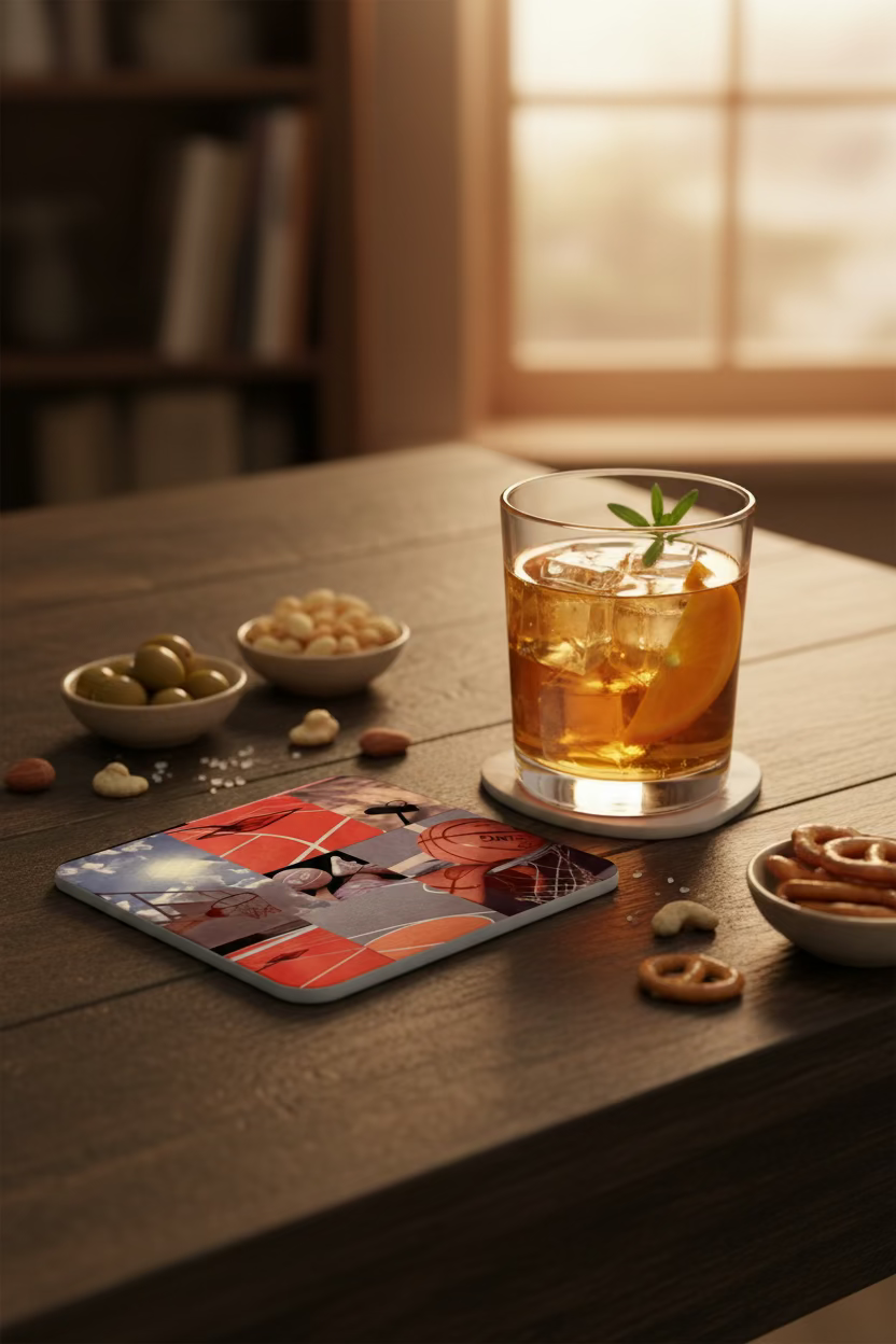 Dessous de verres personnalisés