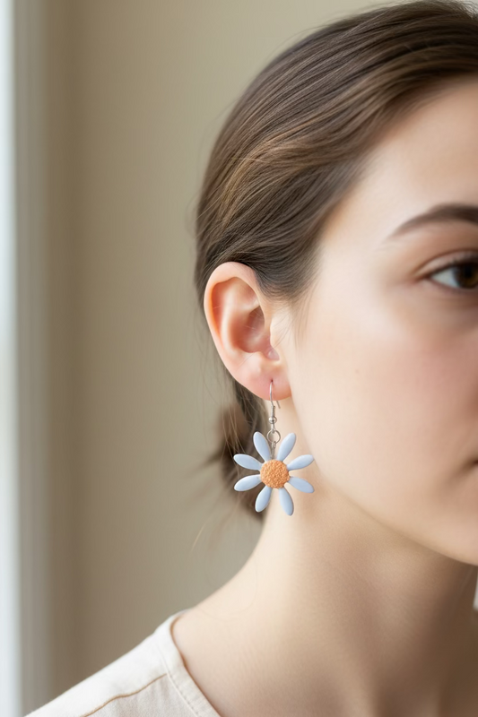 Boucles d’oreilles Marguerite