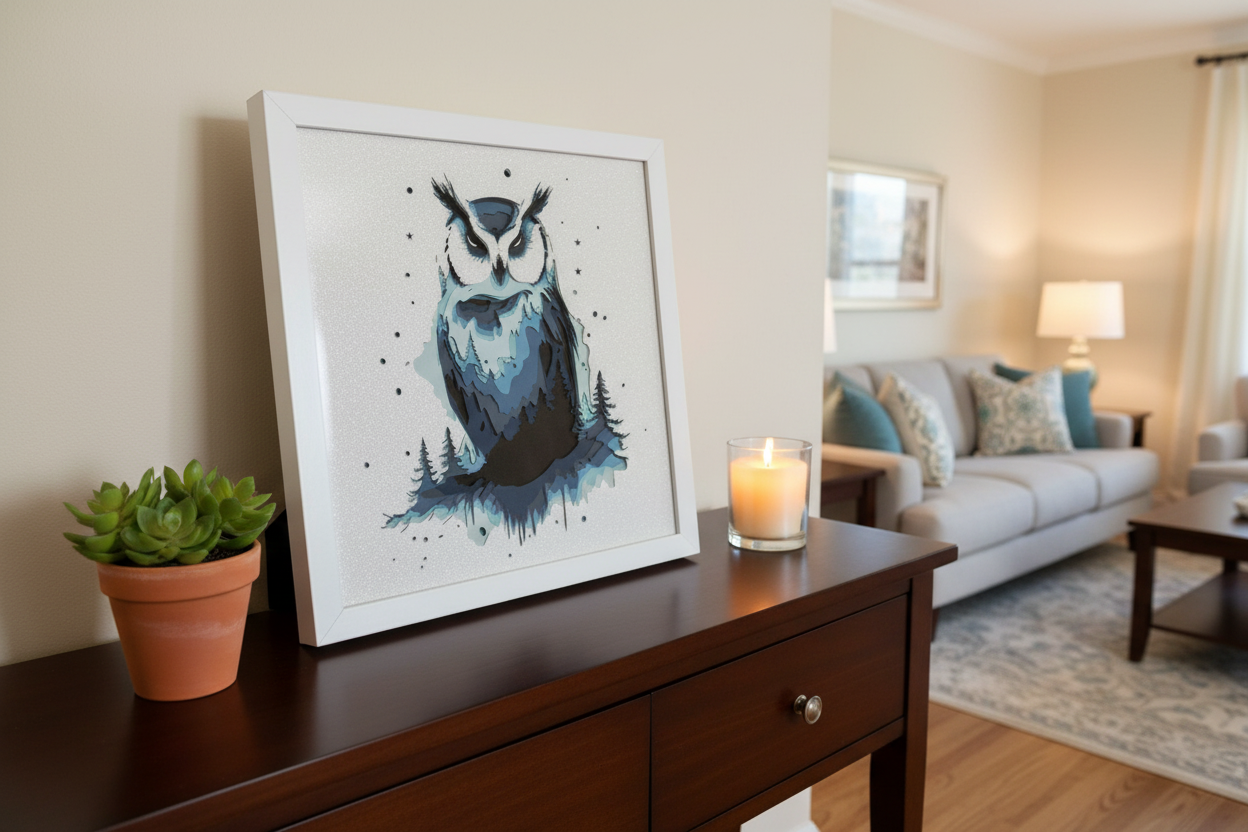 Lightbox Hibou