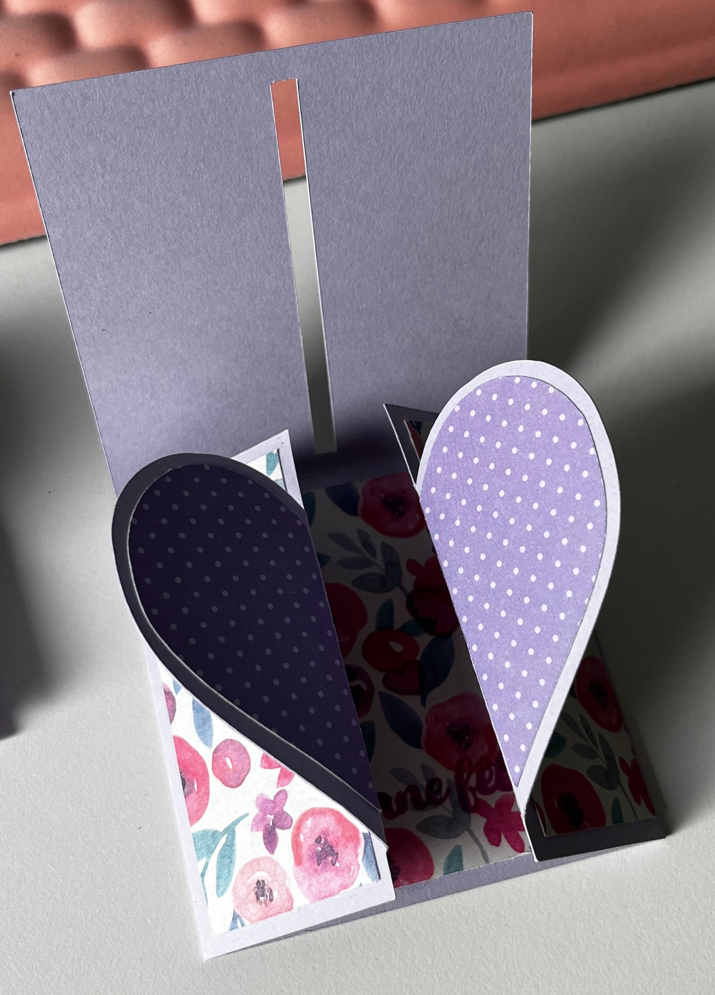 Carte Cadenas en forme de coeur