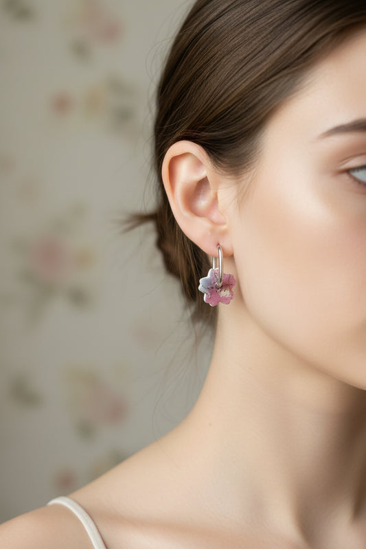 Boucles d’oreilles Flora