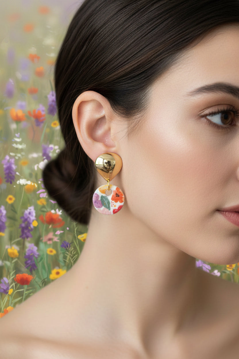 Boucles d’oreilles Galets