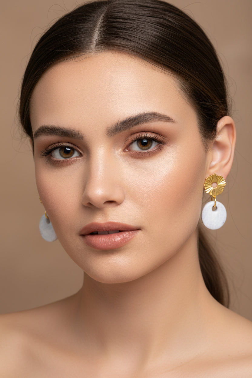 Boucles d’oreilles Galets