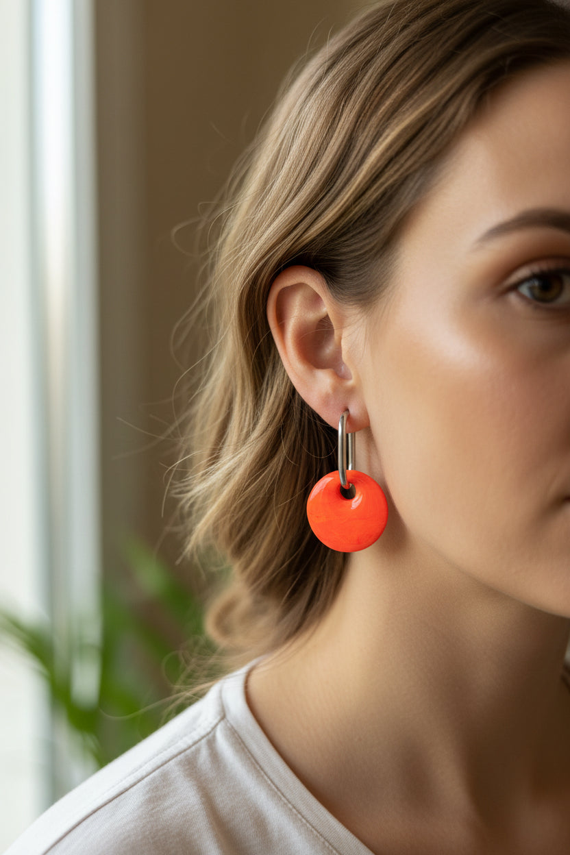 Boucles d’oreilles Galets