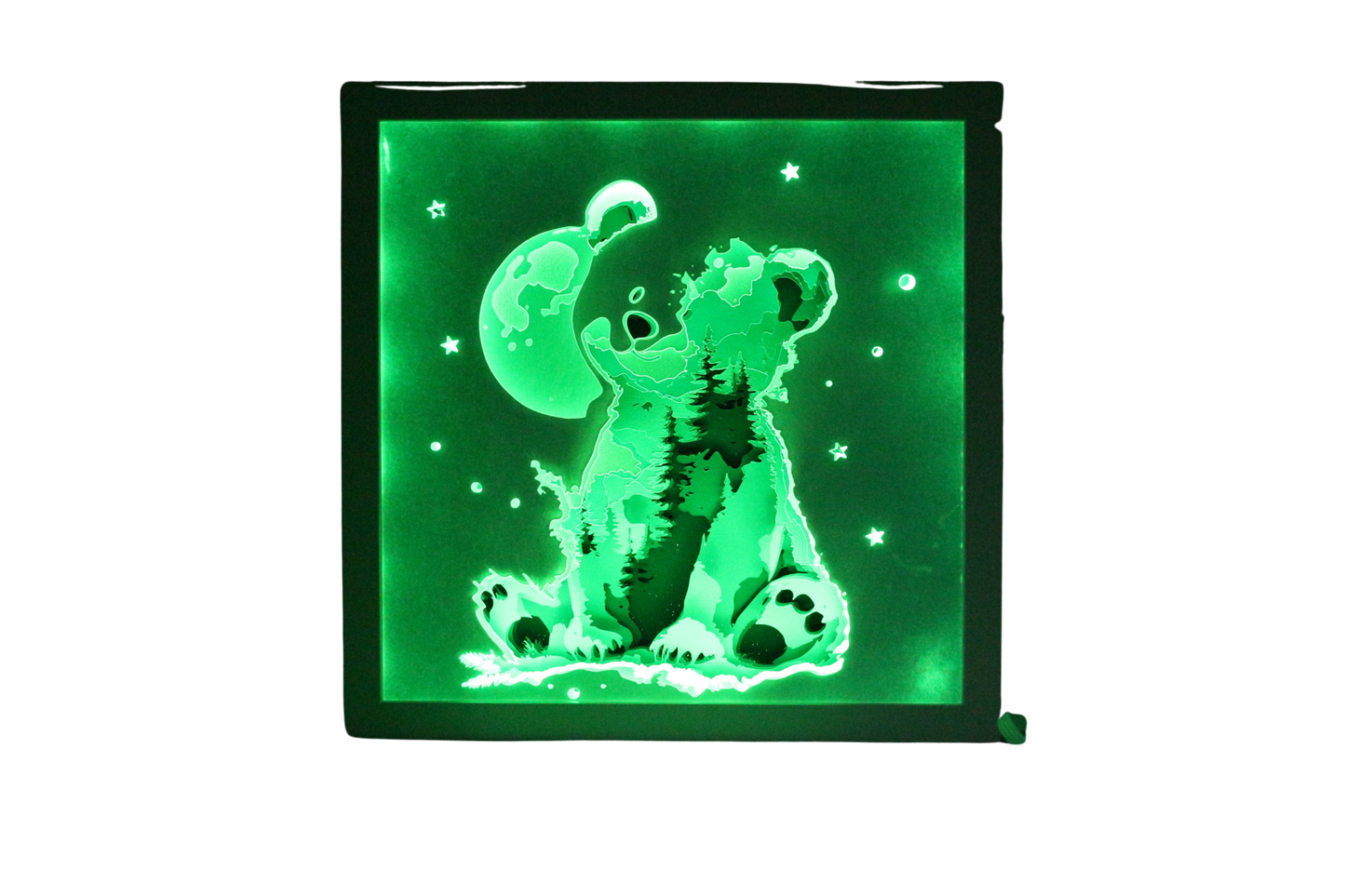 Lightbox Ours en peluche  : un cadeau plein de tendresse