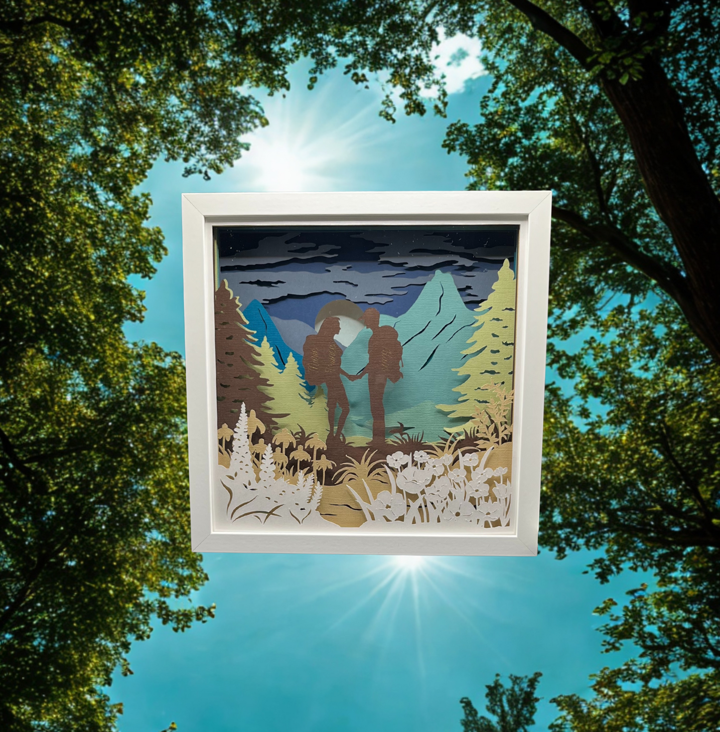 Randonneurs en montagne